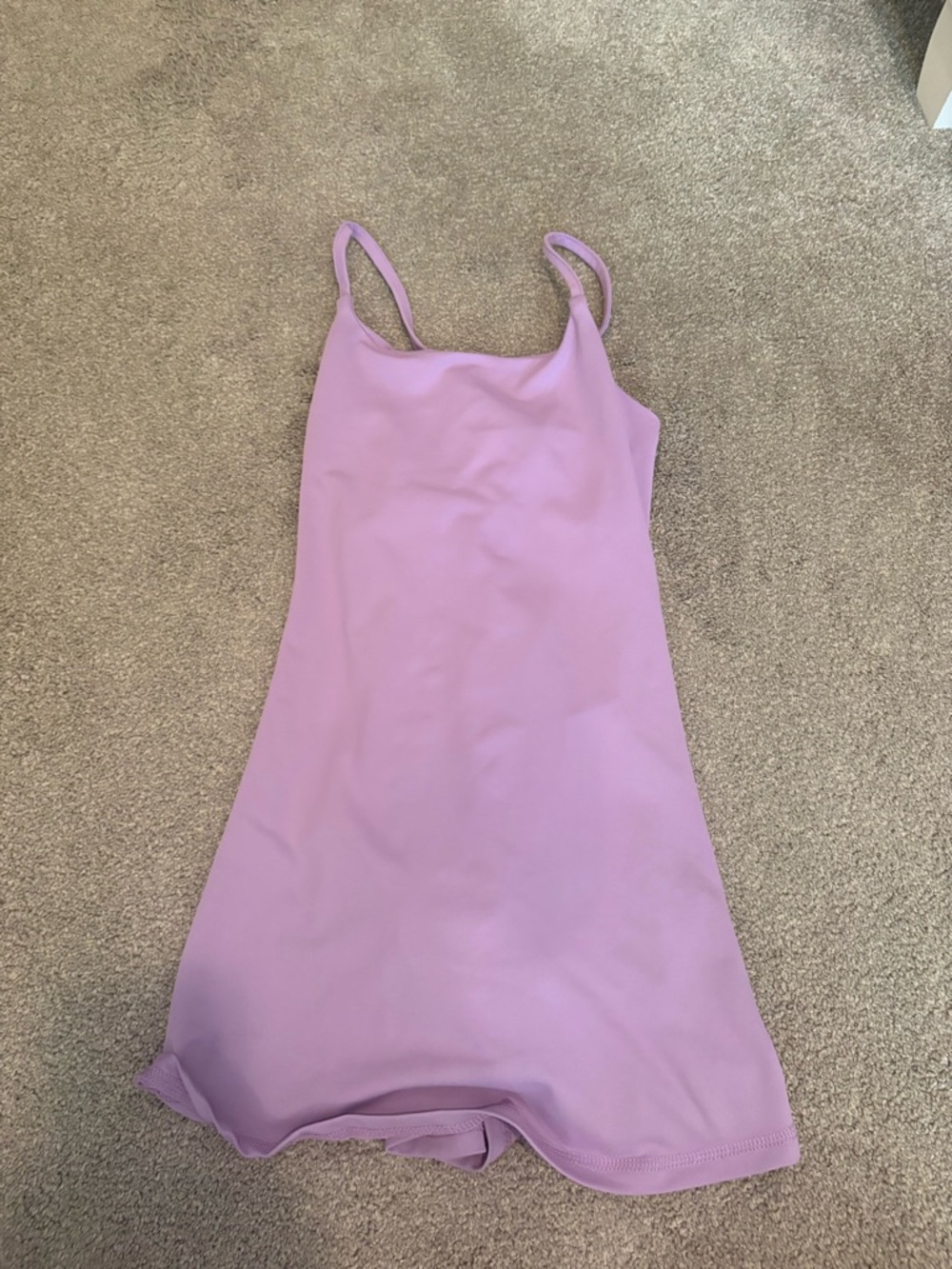 Katie J NYC Girls Lilac Spaghetti Strap Athletic Dress